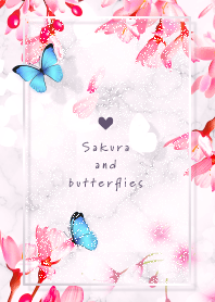 Marble Cherry blossoms pinkPurple12_2