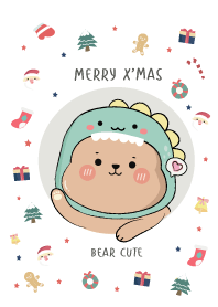 Bear Cute Merry X'mas