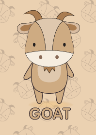 Simple cute goat theme