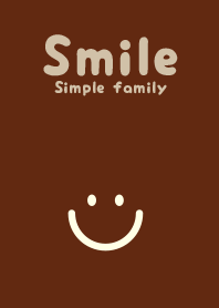 smile simple family Sepia
