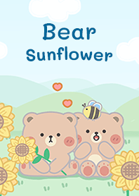 Bear and  Sunflower!