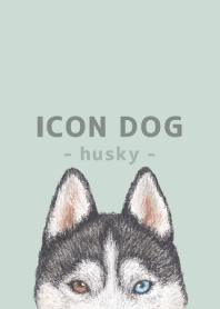 ICON DOG - siberian husky - PASTEL GR/03