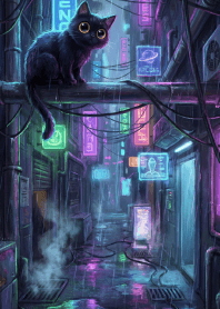 The Little Black Cat's Adventure 5