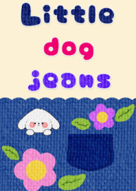 Little dog jeans