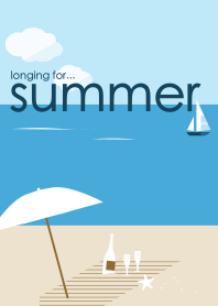 longing for summer [#cool] -Simple sea-