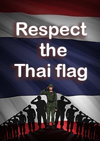 เคารพธงชาติไทย