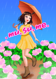 .mu.su.me.6.<rain & hydrangea>