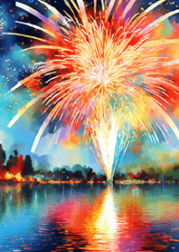 Beautiful Fireworks Theme#654
