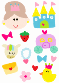 (PRINCESS PRINCESS x (white))