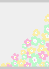 Northern Flowers10 on gray