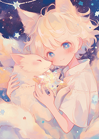 許願星の白狐使者❤️
