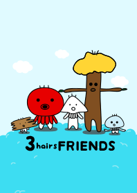 3 hairs FRIENDS