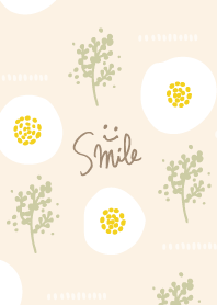 round flower and mimosa10 from Japan