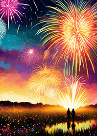 Beautiful Fireworks Theme#599
