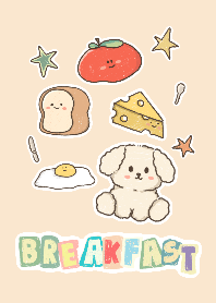 Breakfast with Fluffy