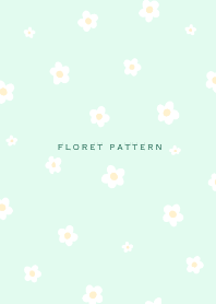 Floret Pattern  - 05-05 Green Ver.a