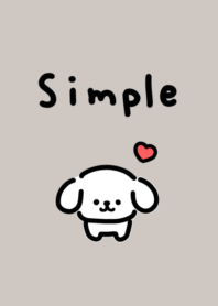 simple  dog cute