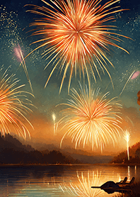 Beautiful Fireworks Theme#529