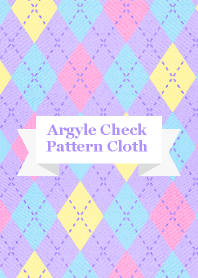 Argyle Check Pattern Cloth Dreaming