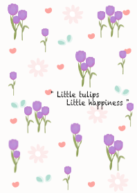 Violet tulips 16