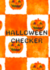 Halloween checker