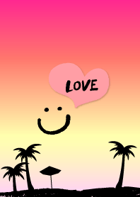 アロハ！夕日-スマイル6-