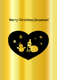 Merry Christmas,Snowman!