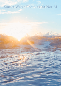 Sunset Water Photo #101 Not AI