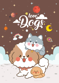 Dog Love Galaxy Chocolate