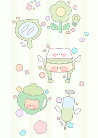 Little girl braids strawberry hair1