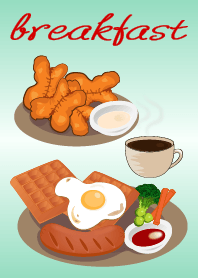 Breakfast Menu (Green)