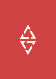 神秘的な赤い三角形