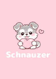 Sketch Schnauzer 2 Pink 03