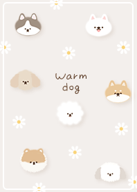 brown Spring warm dog 02_2