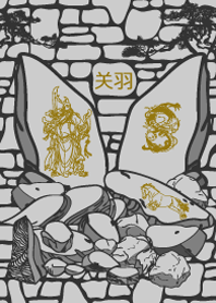 เทพเจ้ากวนอูในหิน