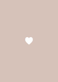 Simple Heart pink beige10_2