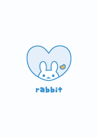 Rabbits Orange - Blue