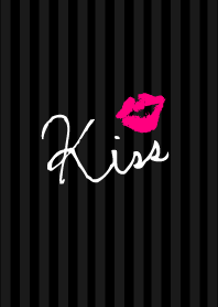 Kiss-黒ストライプ-