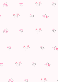 Little flowers - pink