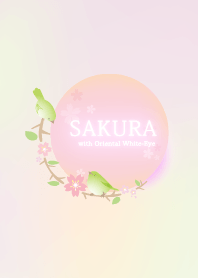 ดอกเชอร์รี่กับนก