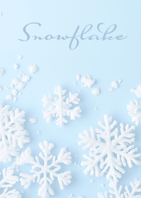 snowflake fantasy2 blue