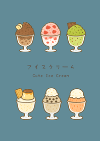 Delicious Cool ice cream(Lake Green)