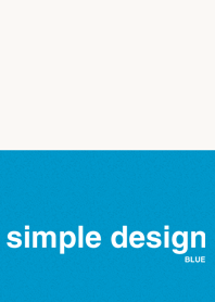 Simple Design BLUE