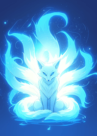 Star Blue Fox King