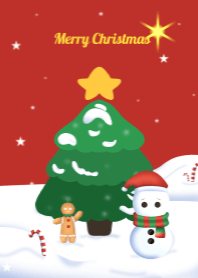 Christmas with Snowman