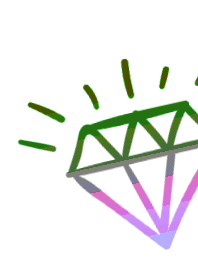 GRADATION DIAMOND THEME @7