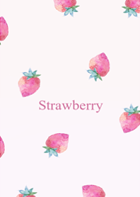 Cute watercolor strawberries1