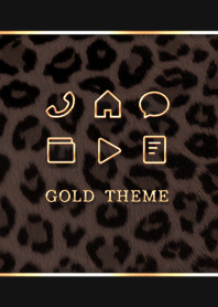 GOLD x PANTHER PATTERN  - 01 F-11