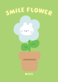 pastel : smile flower