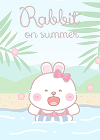 Rabbit on summer!